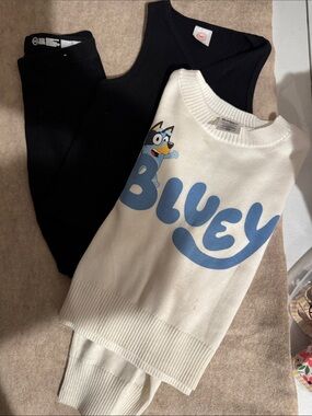 Bluey Graphic Cream Sweater